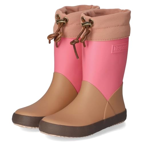 Bisgaard Mädchen Gummistiefel Nordic Rosa Synthetik, Größe:35, Farbauswahl:Rose/pink von Bisgaard