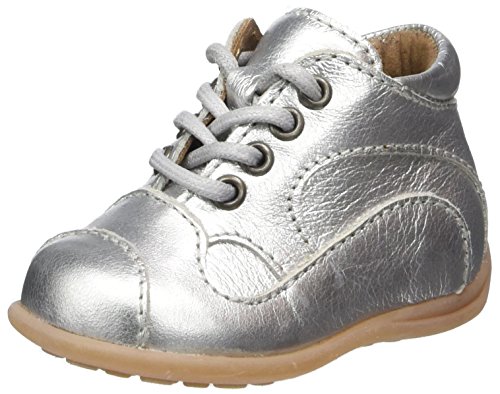Bisgaard Mädchen Lauflernschuhe Sneaker, Silber (Silver), 18 EU von Bisgaard