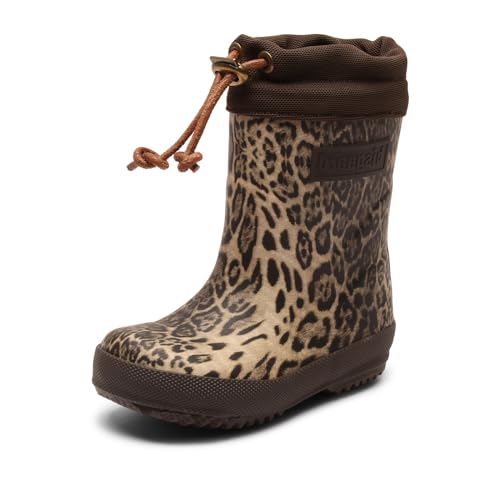 Bisgaard Unisex Kinder Thermo Gummistiefel, Leopard, 33 EU von Bisgaard