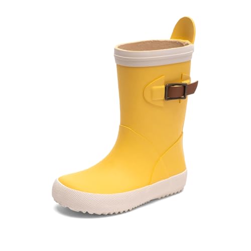Bisgaard Unisex Scandinavia Rain Boot, Lemon, 32 EU von Bisgaard