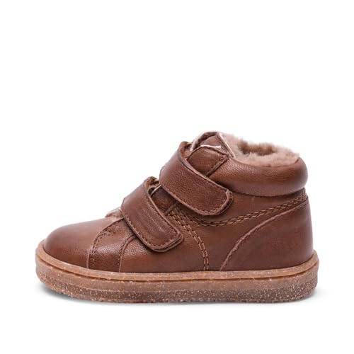 Bisgaard Sinus Lamb First Walker Shoe, Coffee, 29 EU von Bisgaard