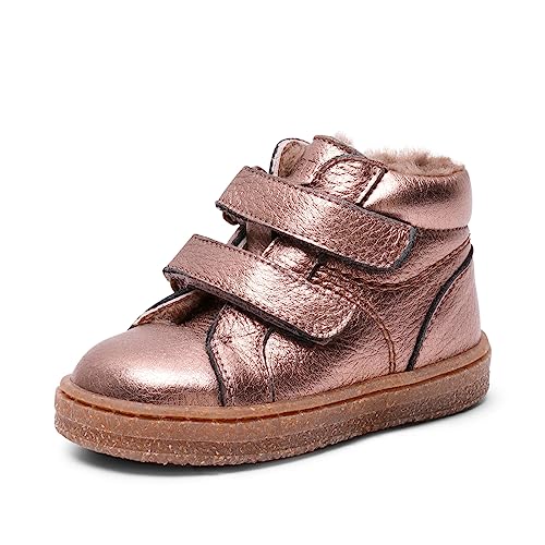 Bisgaard Sinus Lamb First Walker Shoe, Rose Gold Metallic, 23 EU von Bisgaard