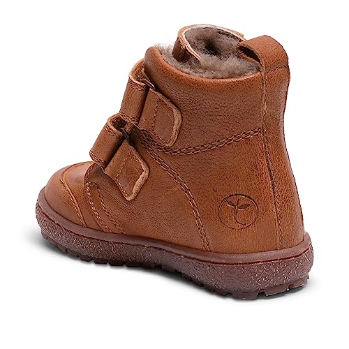 Bisgaard Storm Lamb First Walker Shoe, Cognac, 24 EU von Bisgaard