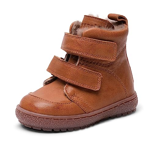 Bisgaard Unisex Storm Lamb First Walker Shoe, Cognac, 28 EU von Bisgaard