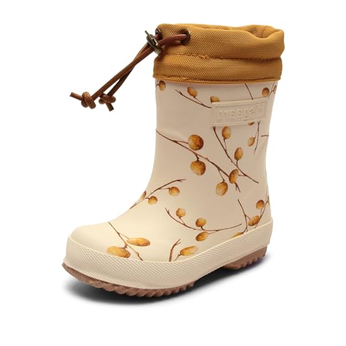 Bisgaard Unisex Kinder Thermo Gummistiefel, Longan Fruit, 27 EU von Bisgaard