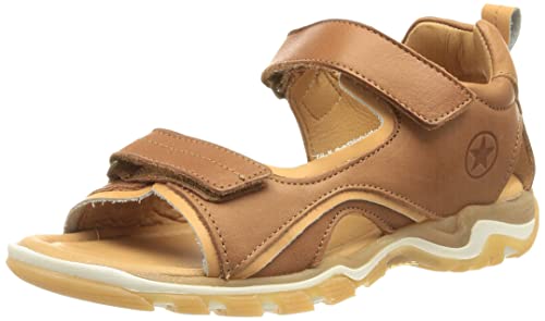 Bisgaard Unisex Kinder Caspar Sandale, cognac, 24 EU von Bisgaard