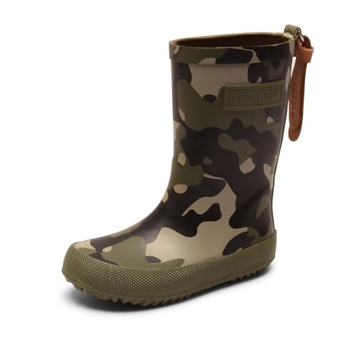 Bisgaard Unisex Kinder 92007999 Gummistiefel, Camouflage, 28 EU von Bisgaard