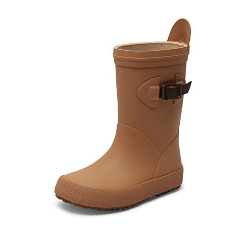 Bisgaard Unisex Kinder Bisgaard Scandinavia Rain Boot, Camel, 34 EU Schmal von Bisgaard