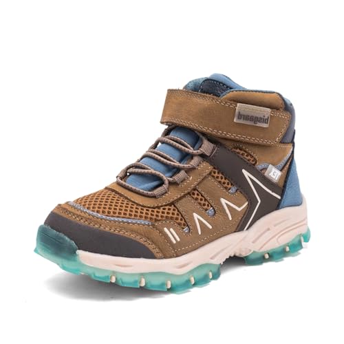 Bisgaard Unisex Kinder Madison Tex Sneaker, Khaki, 27 EU von Bisgaard