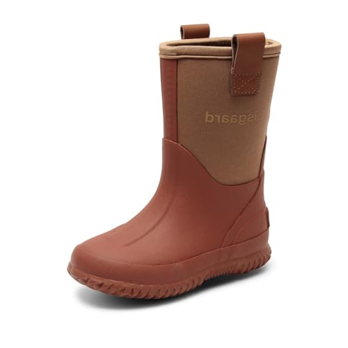 Bisgaard Unisex Kinder Neo Thermo Rain Boot, Old Rose, 28 EU von Bisgaard