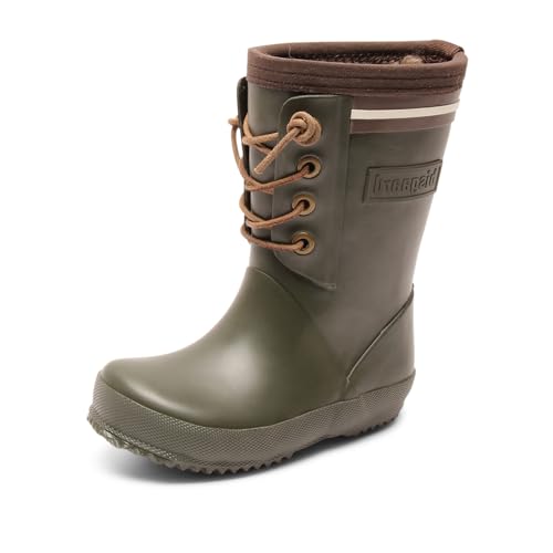 Bisgaard Unisex Kinder Rubber Boot-LACE Thermo Gummistiefel, Grün, 28 EU von Bisgaard
