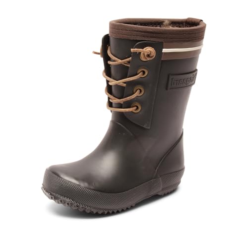 Bisgaard Unisex Kinder Rubber Boot-LACE Thermo Gummistiefel, Schwarz, 40 EU von Bisgaard