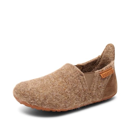 Bisgaard Unisex Kinder Sailor Wool Niedrige Hausschuhe, Camel, 28 EU von Bisgaard