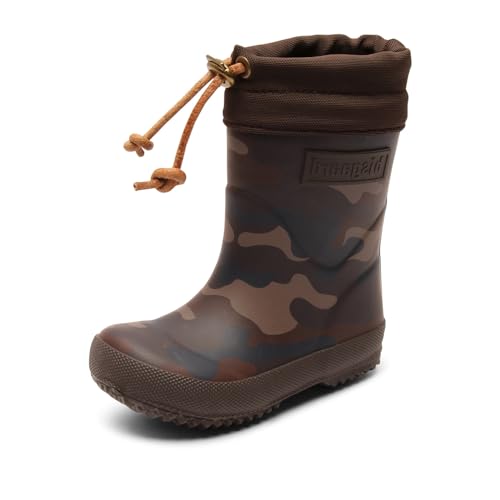 Bisgaard Unisex Kinder Thermo Gummistiefel, Army, 38 EU von Bisgaard