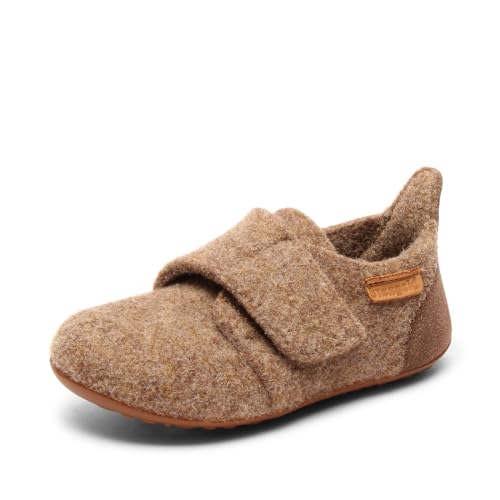 Bisgaard Unisex Kinder Wool Niedrige Hausschuhe, Camel, 24 EU von Bisgaard