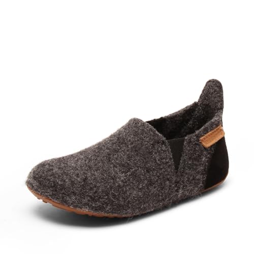 Bisgaard Unisex Kinder Wool Sailor Slipper, Antrachite, 30 EU von Bisgaard