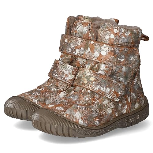 Bisgaard Unisex Schlupfstiefel in braun-Kombi - Gr. 21 von Bisgaard