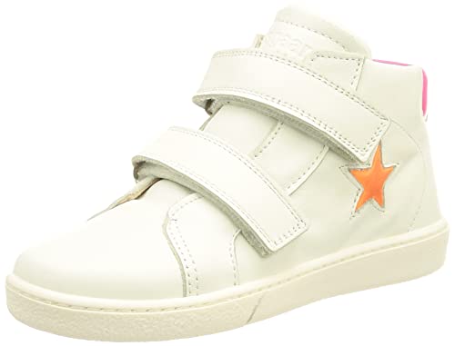 Bisgaard Unisex Kinder Vincent Sneaker, White/pink 1836, 27 EU von Bisgaard