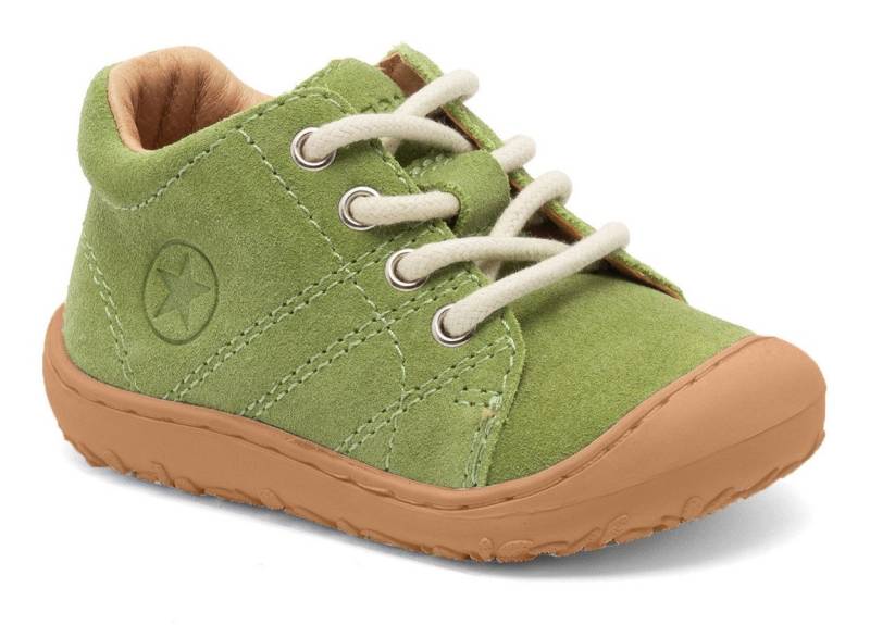 Bisgaard barefoot hale l Weite: normal Lauflernschuh, Schnürschuh, Barfußschuh mit LWG Leder, Größenschablone zum Download von Bisgaard