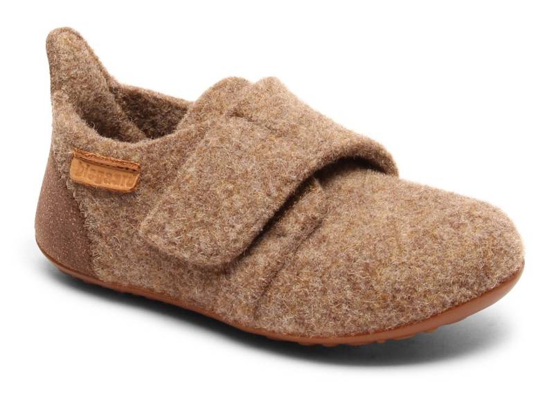 Bisgaard casual wool Hausschuh Klettschuh mit Lammwolle gefüttert, Größenschablone zum Download von Bisgaard