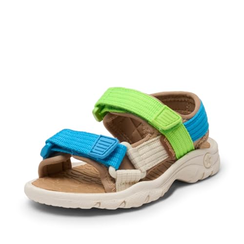 Bisgaard Kinder Sandalen NICO Blau-Grün Textil, Größe:26, Farbauswahl:multicolor von Bisgaard