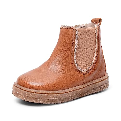 Bisgaard siggi Lamb First Walker Shoe, Brandy, 27 EU von Bisgaard