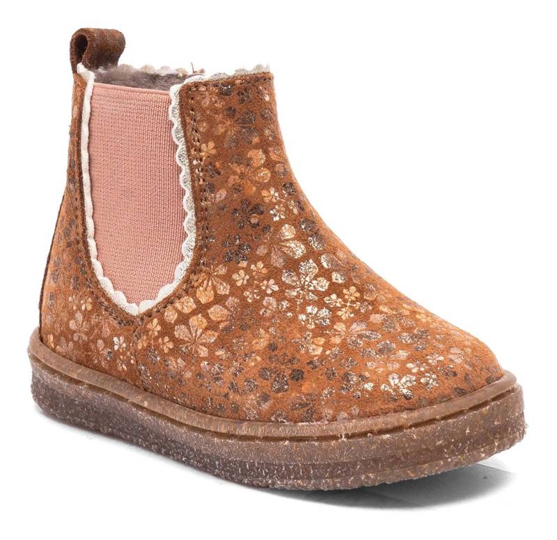 Bisgaard siggi lamb Chelseaboots Babyschuh mit Lammfell, Größenschablone zum Download von Bisgaard