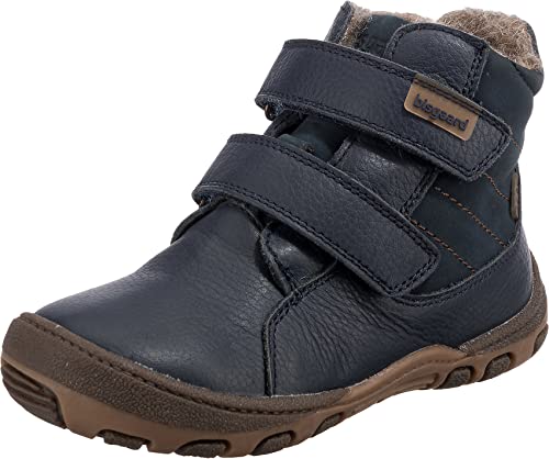 Bisgaard Kinder Winterstiefel Hunter TEX Blau Glattleder von Bisgaard