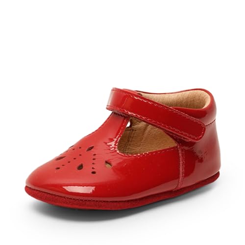 bisgaard Mädchen Bloom First Step Shoe, Red Patent, 20 EU von Bisgaard