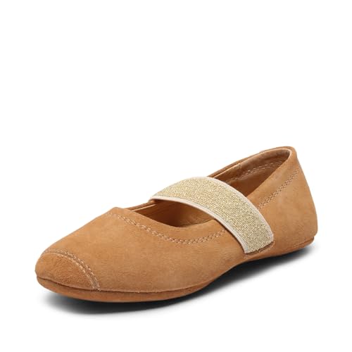 bisgaard Mädchen Ballet Flat, Tan, 32 EU von Bisgaard