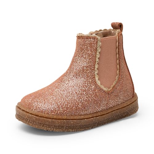 bisgaard Mädchen Siggi Lamb First Step Shoe, Sparkly Rose, 25 EU von Bisgaard