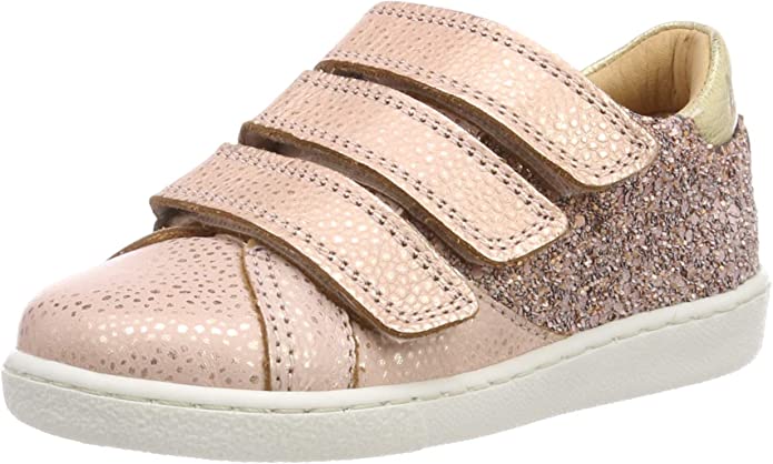 unisex Mädchen Sneaker silber Velcro blush 32 von Bisgaard