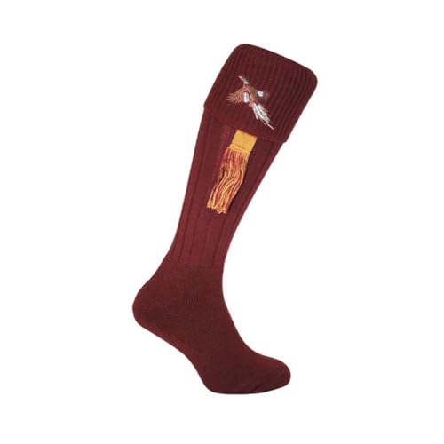 Bisley Embroidered Pheasant Stockings 8-11 von Bisley