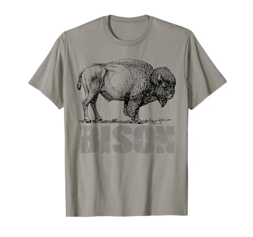 Cool Bison Art T-shirt Men Women Kids Boys Girls Youth Child T-Shirt Cool Bison Art T-shirt Men Women Kids Boys Girls Youth Child T-Shirt von Bison Shirts 21