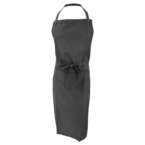 Bistro by Jassz: Latzschürze mit Tasche JG22, Größe:One Size;Farbe:Black von Bistro by Jassz