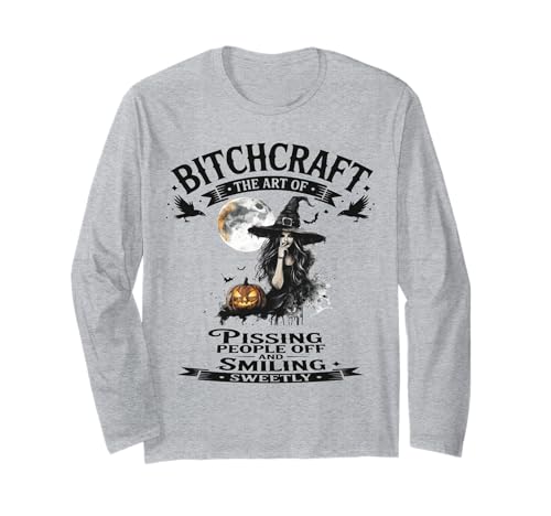 Halloween Vintage Hexe Bitchcraft Gothic Pin Up Girl Frech Langarmshirt Halloween Vintage Hexe Bitchcraft Gothic Pin Up Girl Frech Langarmshirt von Bitchcraft Vintage Gothic Pin Up Sapphire Star