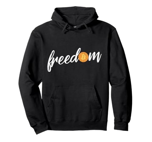 Freedom Bitcoin BTC Crypto Cryptocurrency Trader Herren Damen Pullover Hoodie von Bitcoin Clothes BTC Crypto Men Women Kids Gifts