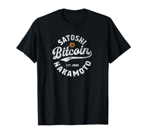 Bitcoin Satoshi Nakamoto Est 2009 Crypto Blockchain Wallet T-Shirt Bitcoin Satoshi Nakamoto Est 2009 Crypto Blockchain Wallet T-Shirt von Bitcoin Satoshi Nakamoto Est 2009