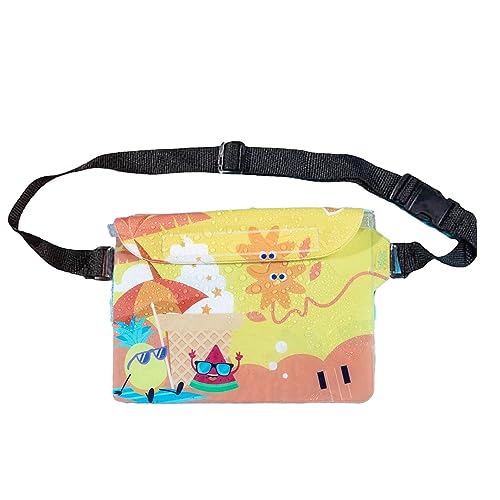 Handytasche zum Schwimmen, Wasserabweisende multifunktionale Hüfttasche, Schwimmen, Kajakfahren, Schnorcheln, Hüfttaschen für Handys, Geldbörsen, Schlüssel, Lippenstift, Reisepass Bitong von Bitong