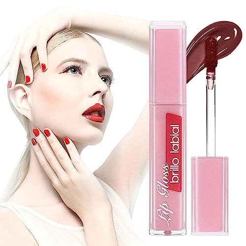 Matter Lipgloss - Samtiger, antihaftbeschichteter, flüssiger Lippenstift - Nicht verblassender Lippenstiftfleck, Lipgloss-Set, Make-up-Geschenk für Mädchen und Frauen Bitong von Bitong