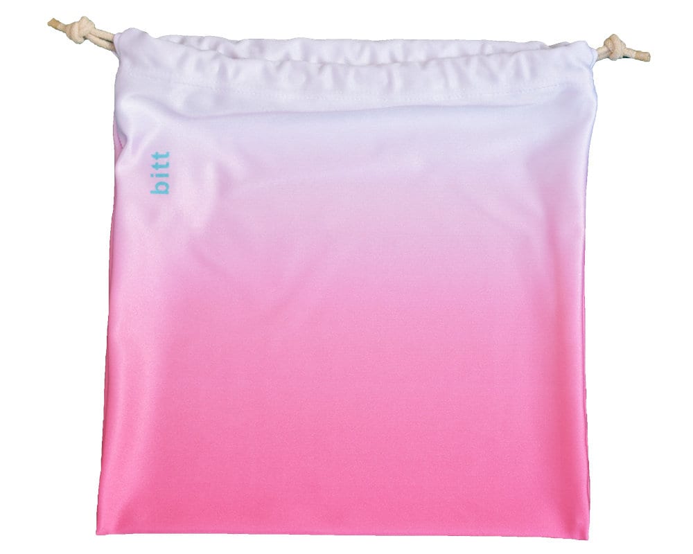 Gymnastik-Griff-Beutel - Pink Und Weiß Ombre Mit Swarovski Kristallen Option Gymnastik-Griff-Beutel - Pink Und Weiß Ombre Mit Swarovski Kristallen Option von BittSportswear