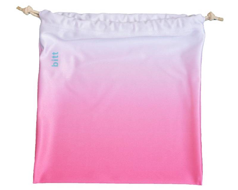 Gymnastik-Griff-Beutel - Pink Und Weiß Ombre Mit Swarovski Kristallen Option Gymnastik-Griff-Beutel - Pink Und Weiß Ombre Mit Swarovski Kristallen Option von BittSportswear