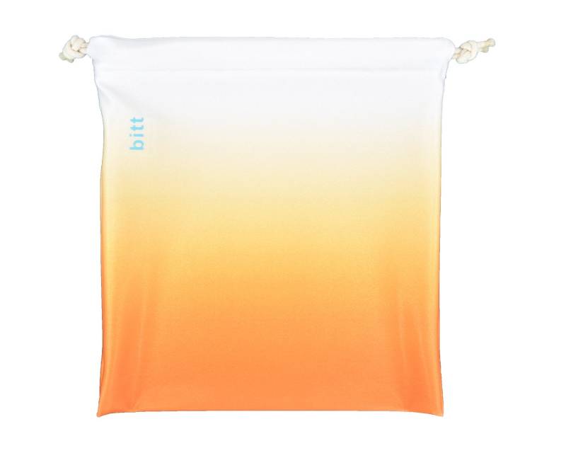 Gymnastikgrifftasche - Orange Und Weiße Ombre-Sublimationsgrifftasche von BittSportswear