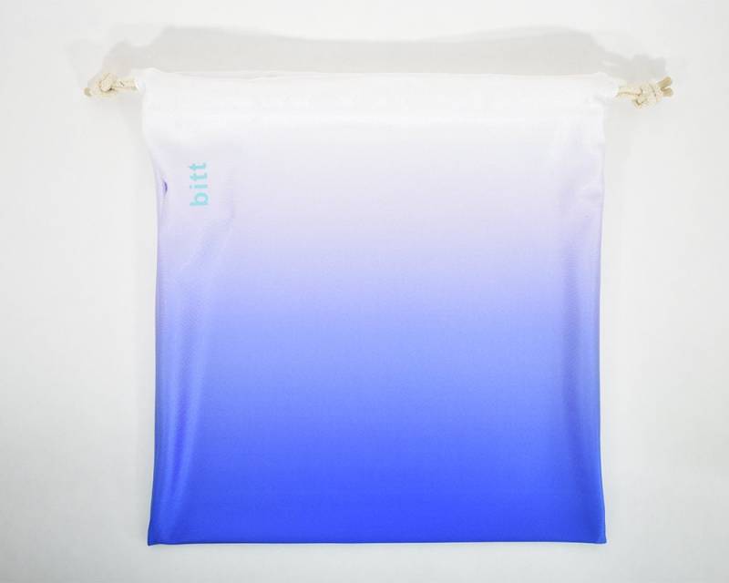 Royal Blue Ombre Gymnastics Grip Bag - Blau Zu Weiß Sublimierte Tasche Royal Blue Ombre Gymnastics Grip Bag - Blau Zu Weiß Sublimierte Tasche von BittSportswear