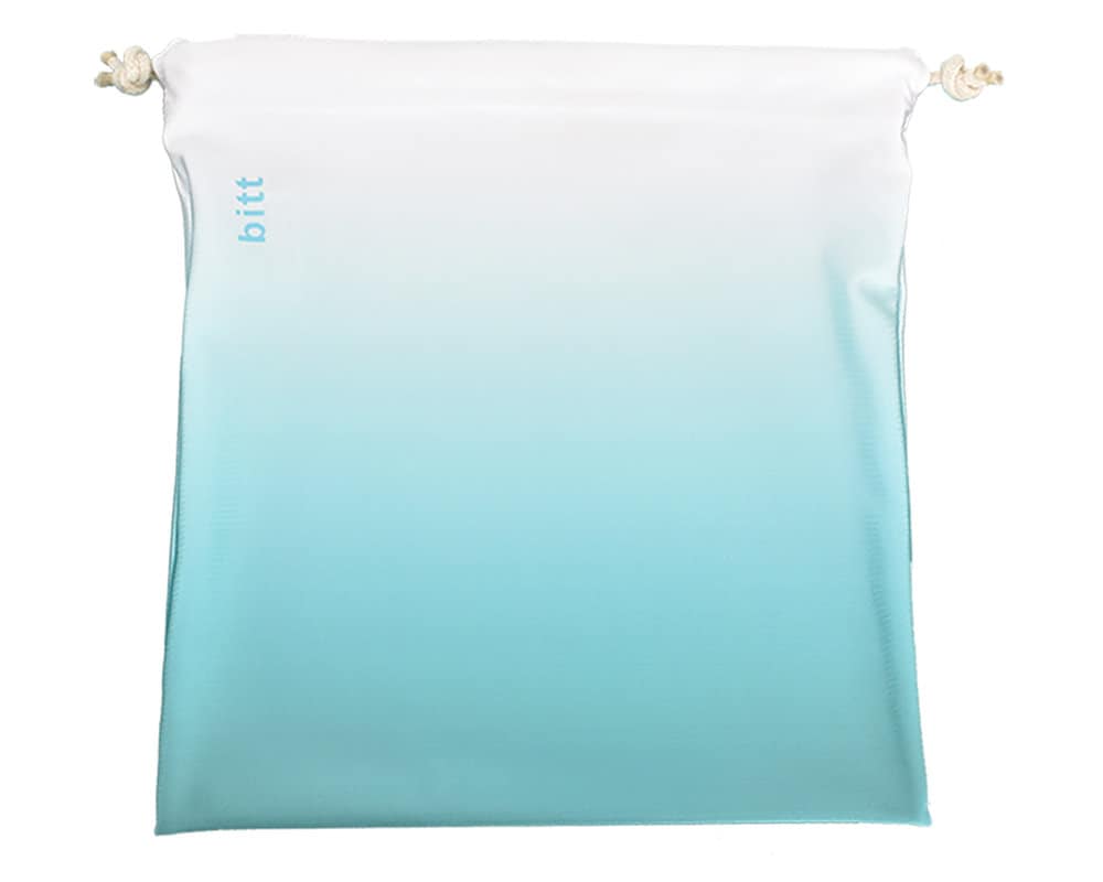 Teal Ombre Gymnastikbeutel - Blaugrünes Und Weißes Mit Swarovski Kristallen Option Teal Ombre Gymnastikbeutel - Blaugrünes Und Weißes Mit Swarovski Kristallen Option von BittSportswear