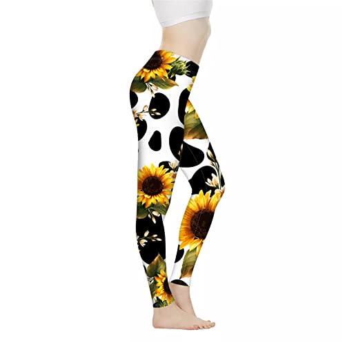 Biyejit Damen-Leggings, hohe Taille, Bauchweg-Effekt, Yogahose, Workout-, Lauf- Leggings, Größe XS–3XL, L von Biyejit