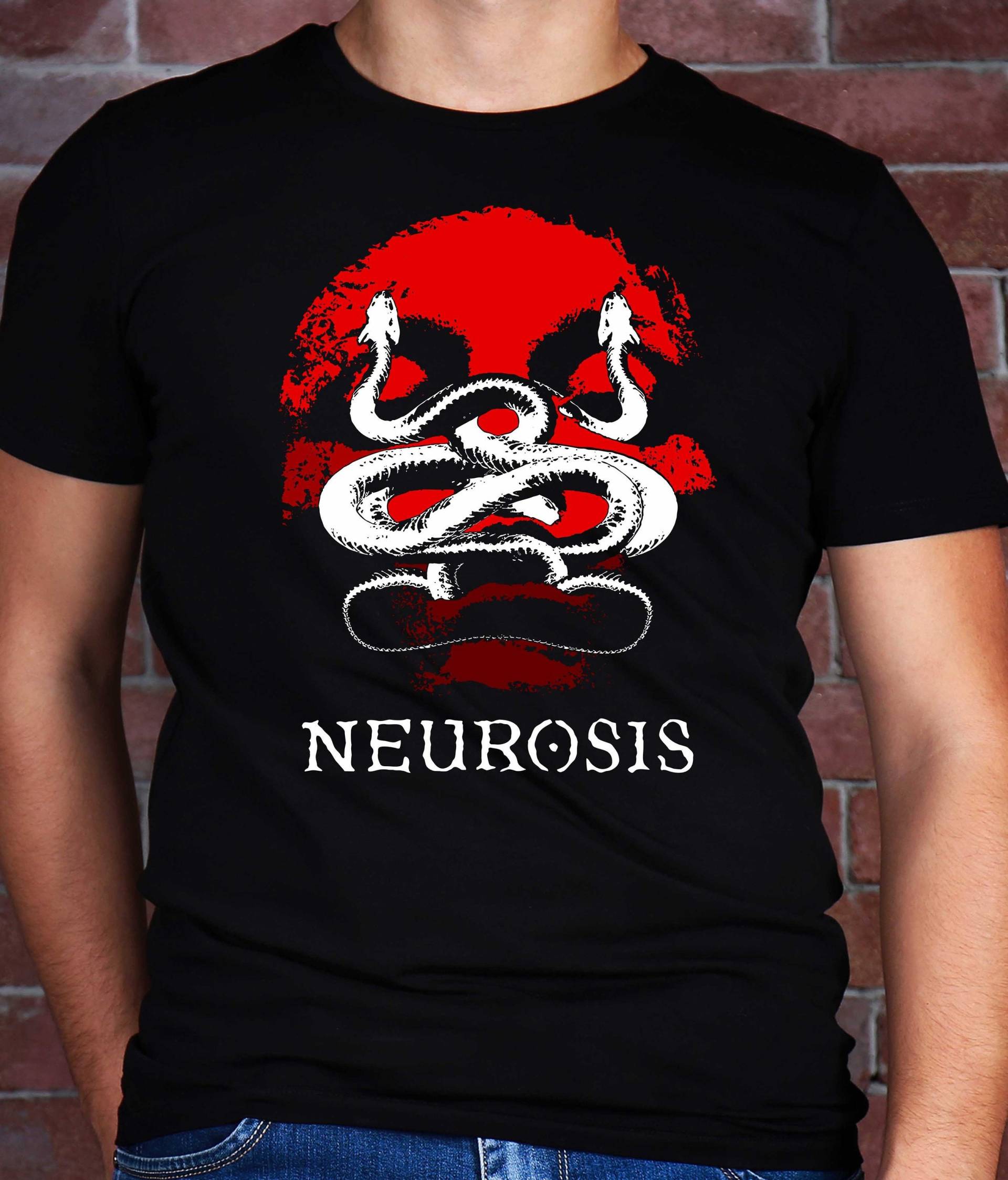 Neurosis T-Shirt Unisex Post Metal, Sludge Experimentelle Avantgarde, Band-T-Shirt S-M-L-xl-xxl-3xl Übergroß von Bizarros