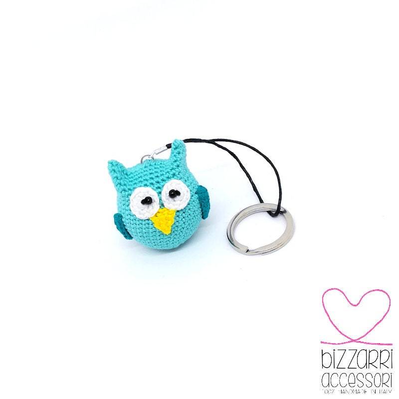 Schlüsselanhänger Häkeleule Schlüsselanhänger Häkeleule von BizzarriAccessori