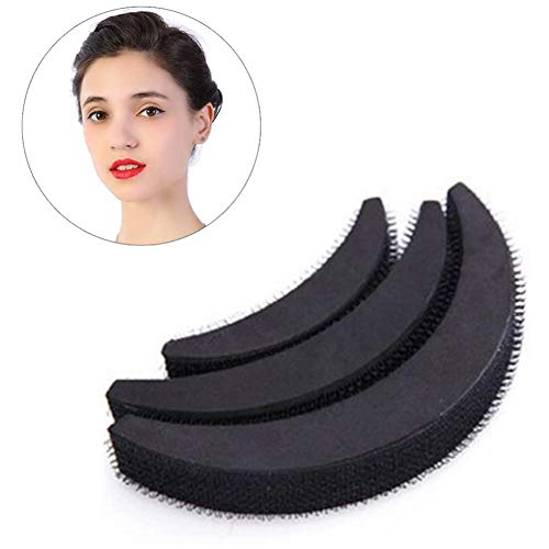 9 STÜCKE Mädchen Halbmond Form Haar Volumizing Leave-in Insert Haar Bun MakerKnotenringe Haarstyling Clip Bumpits Werkzeuge Zubehör von Bizzico