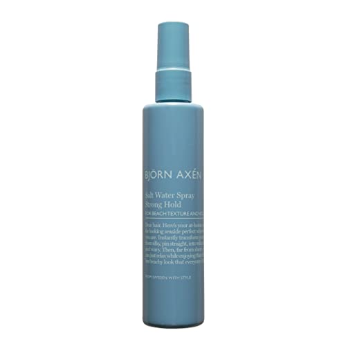 BJORN AXEN Salzwasser Spray 150ml Starker Halt Haarspray Texturisierend für Beach Waves Styles Matte Finish UV Schutz für langes oder kurzes Haar von Björn Axén